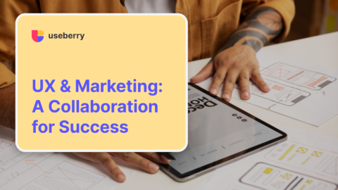 Cover for the blog about how UX efforts support marketing teams