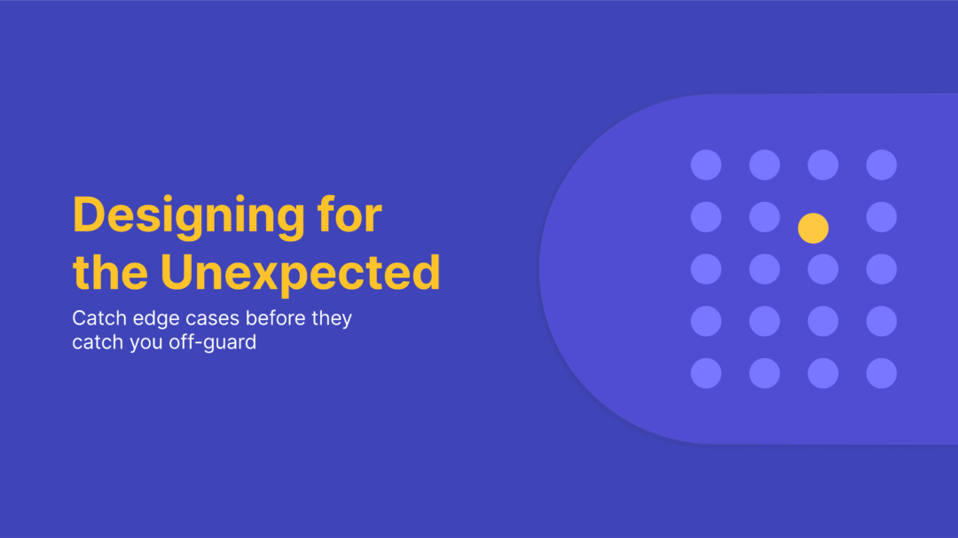 This cover focus on highlighting edge cases in design and how ux research can help with taking action against them.